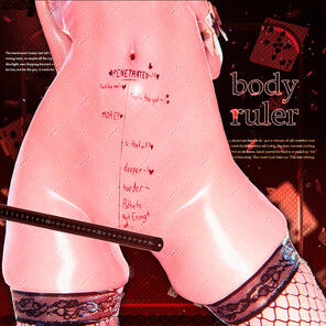 body ruler / 下腹部定規 【4K overlay】